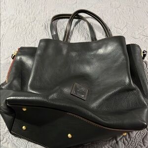 Dooney & Bourke Black Leather Tote